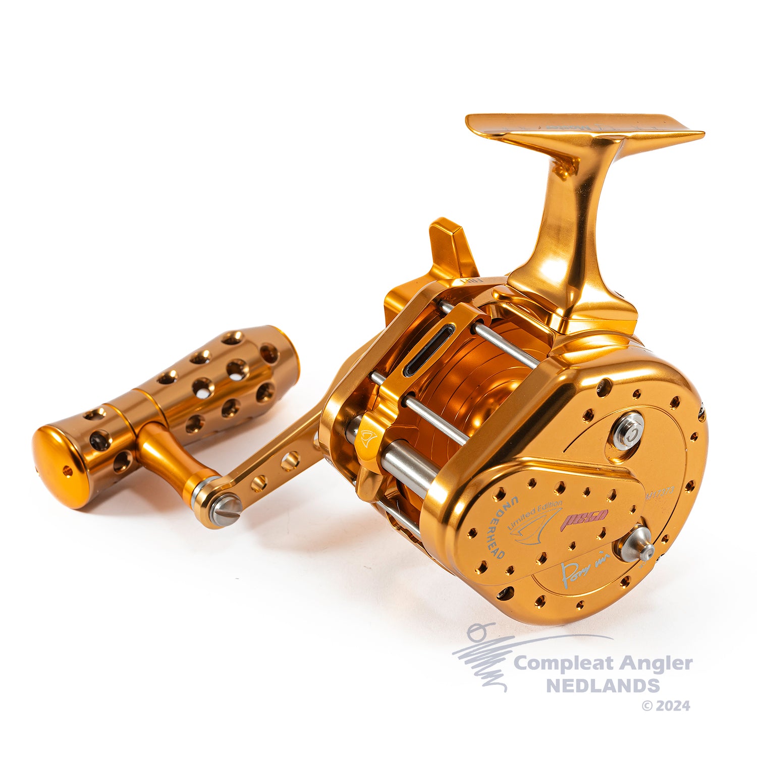 Jigging Master Underhead PE5N Right Handed Brown Gold