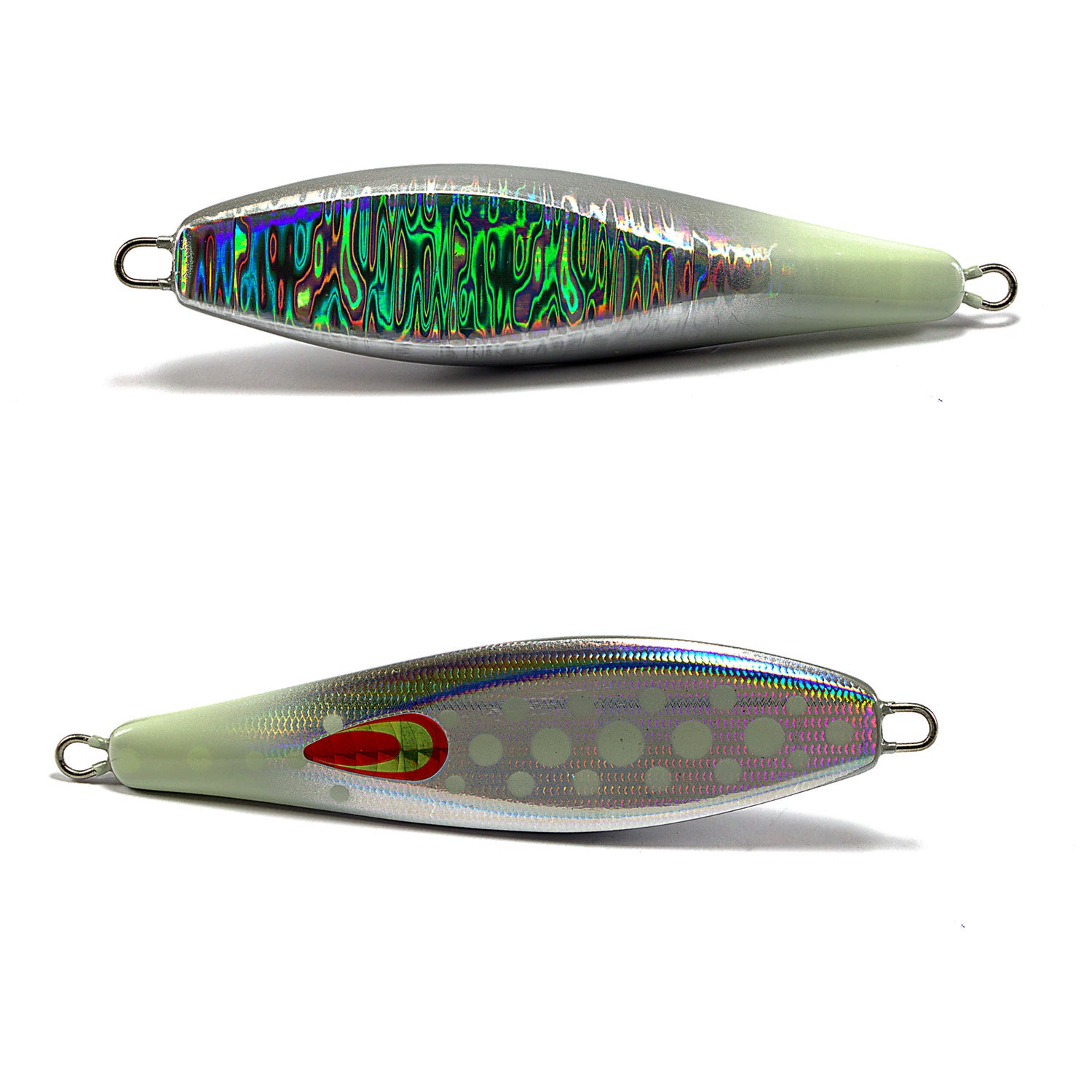 Lamble Bait Haoli Kanpachi 2 - 195g Silver Glow Dot
