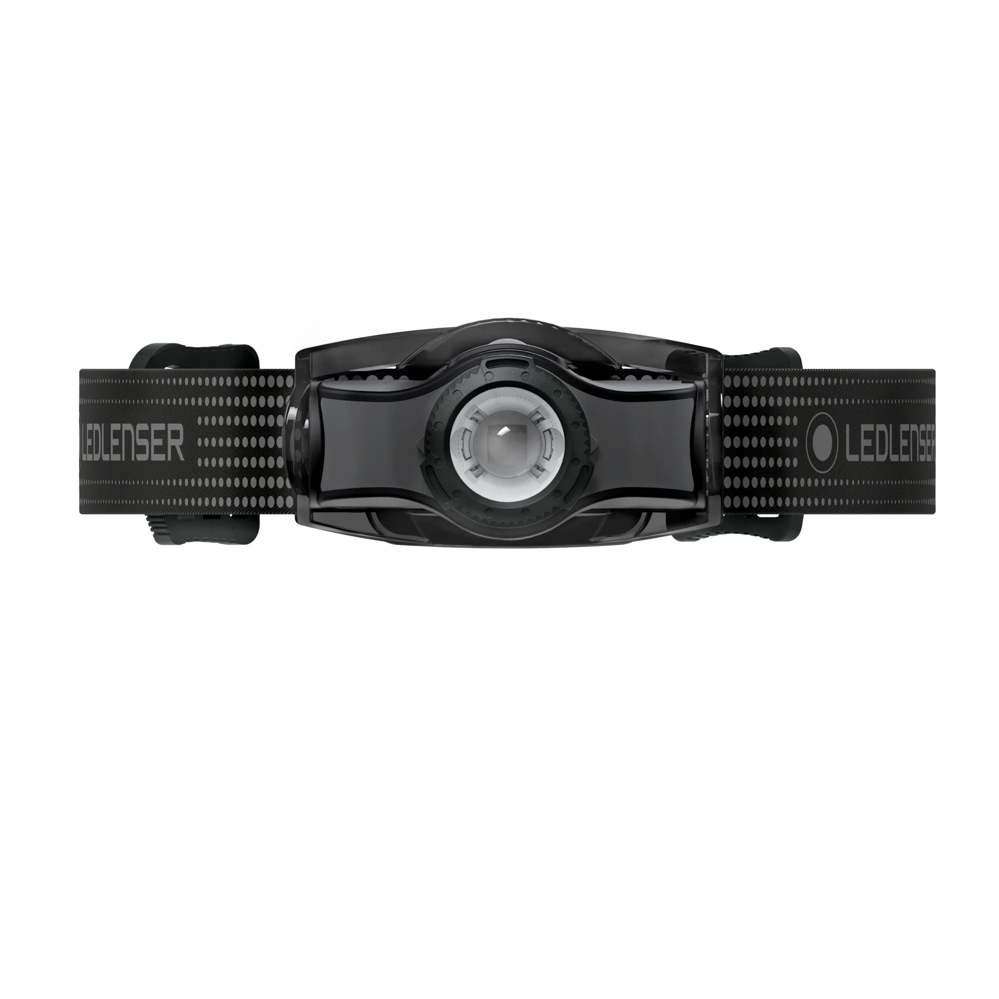 Ledlenser MH3 Headlamp Black Grey Front