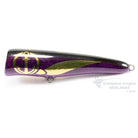 Load Lures Diving Outlaw 180F Popper Purple Glitter Gold Foil