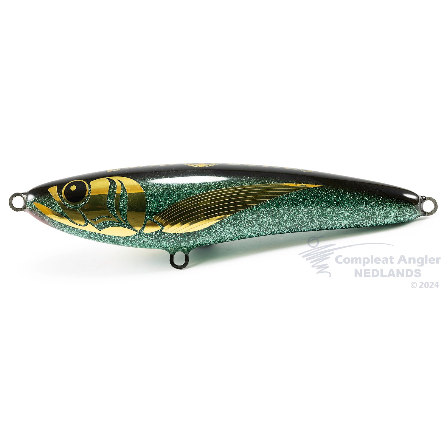 Load Lures Instigator 200S Green Glitter Gold Foil