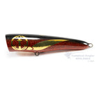 Load Lures Outlaw 180F Popper Red Glitter Gold Foil