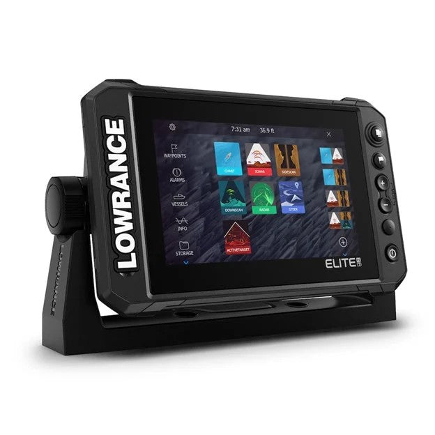 Lowrance Elite FS 7in Front Left
