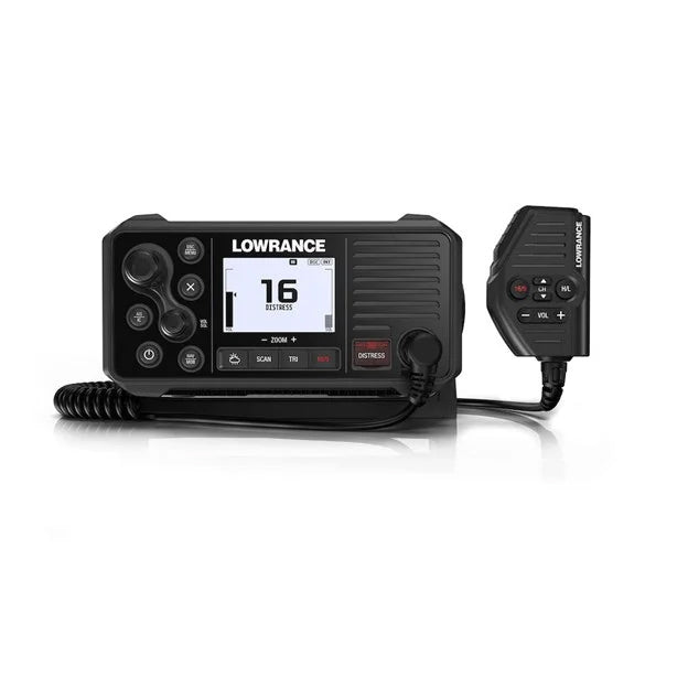 Lowrance Link 9 Marine DSC VHF Radio with NMEA 2000 GPS and AIS-RX Cover