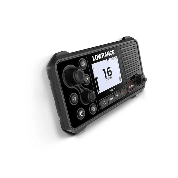 Lowrance Link 9 Marine DSC VHF Radio with NMEA 2000 GPS and AIS-RX Mounted