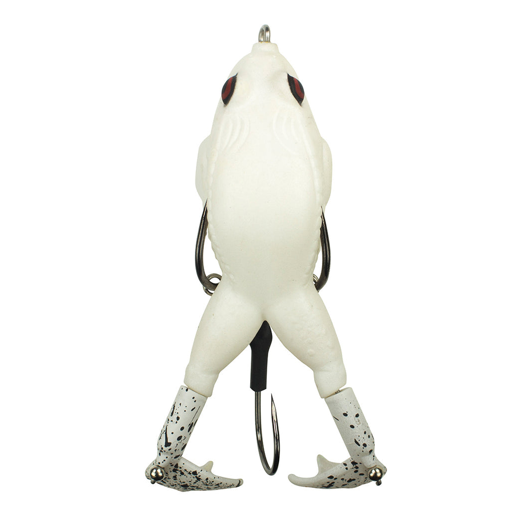 Lunkerhunt Prop Frog 1/2oz Pearl