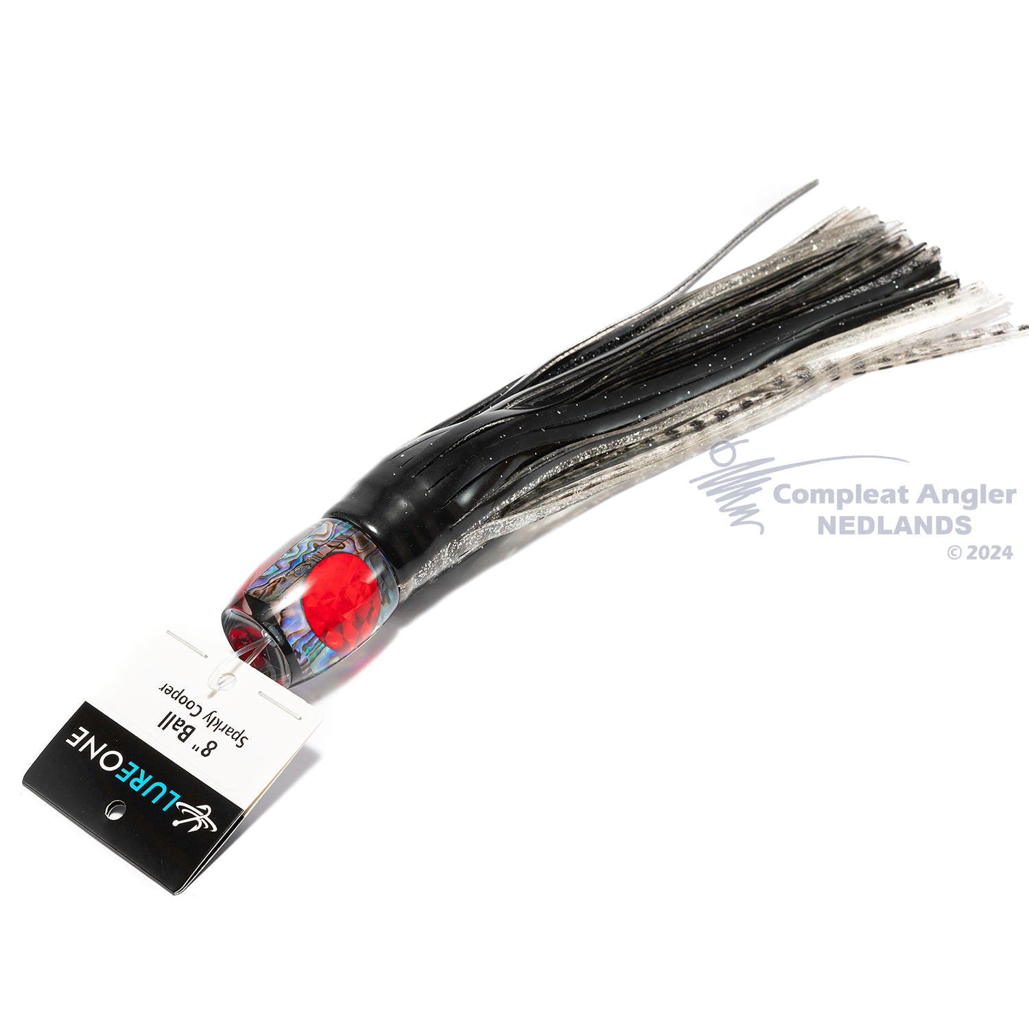 Lure One 8in Ball Sparkly Cooper