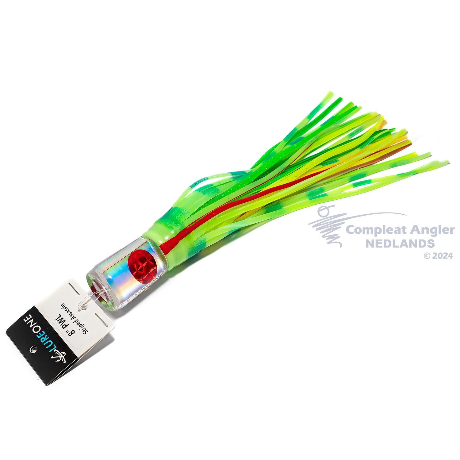 Lure One 8in PWL Striped Assassin