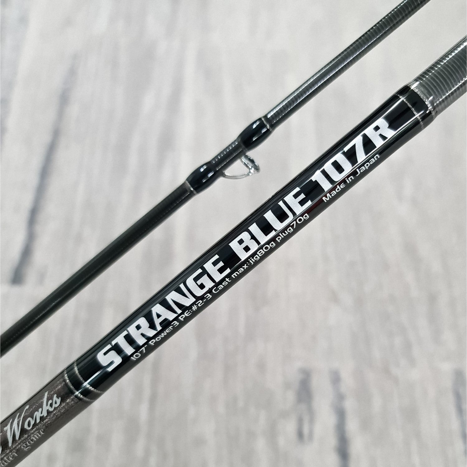 MC Works Strange Blue 107R – Compleat Angler Nedlands Pro Tackle