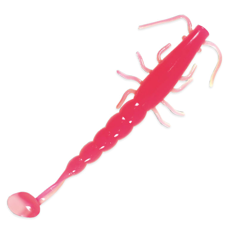 Madeye Paddle Prawn 7in Pink Glow