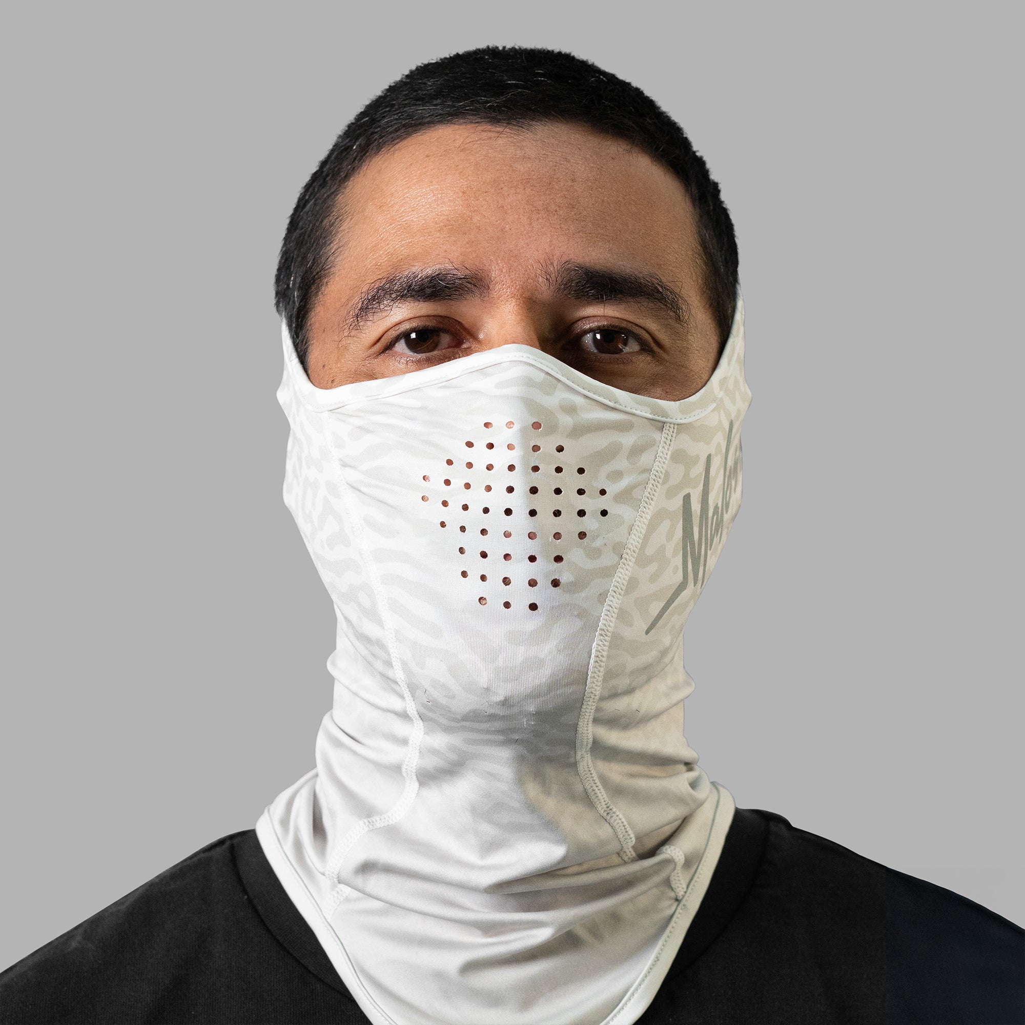 Malosi Studio Face Shield White Front