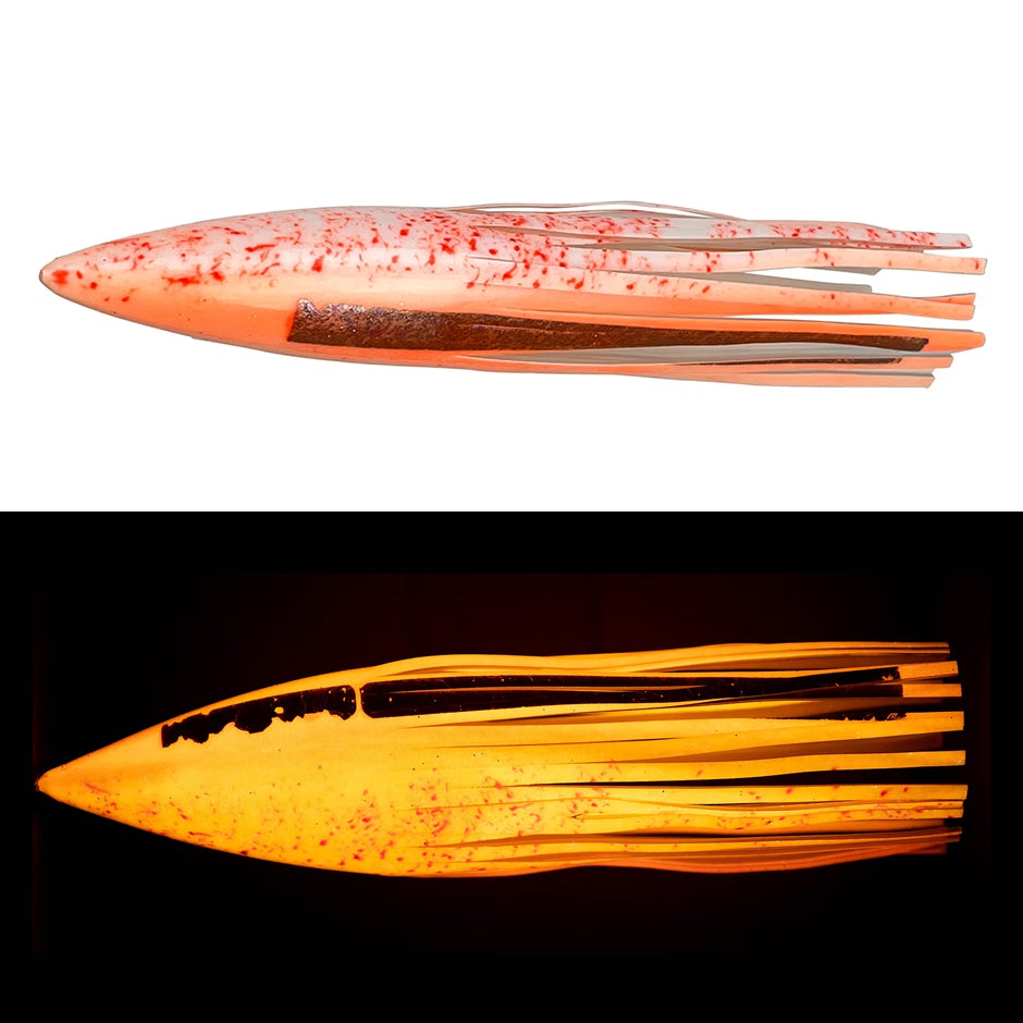 Meridian Tackle Sword Skirt Orange Lumo