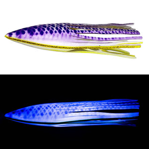 Meridian Tackle Sword Skirt  Purple Lumo