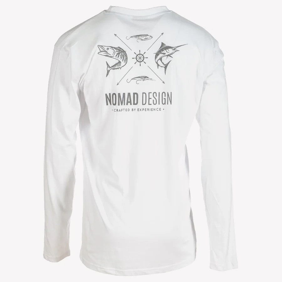 Nomad Longsleeve Tee Wayfarer - White Back