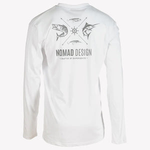 Nomad Longsleeve Tee Wayfarer - White Back