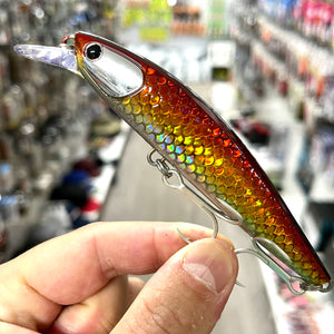 Oceans Legacy Tidalus Minnow 108 Red Wrasse