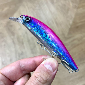 Oceans Legacy Tidalus Minnow 92 Blue Pink Silver