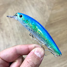 Oceans Legacy Tidalus Minnow 92 Mahi Speckled Lumo