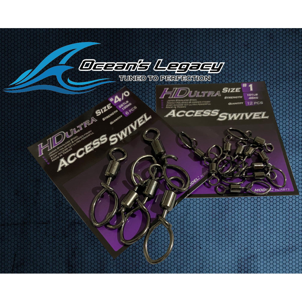Oceans Legacy Access Swivel