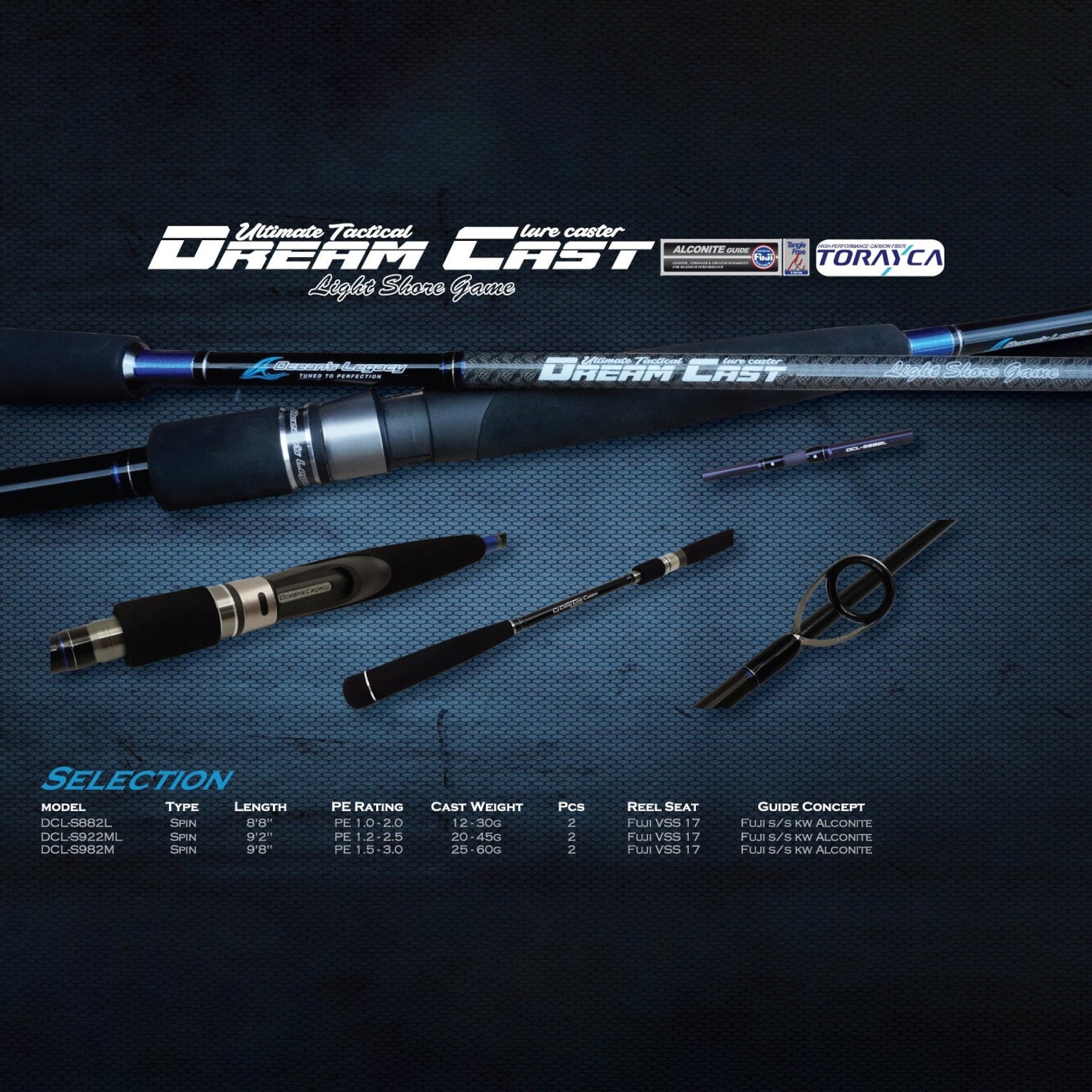 Oceans Legacy Rods - Compleat Angler Nedlands Pro Tackle