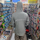 Oceans Legacy Oceans Legacy Fleece Hoodie - Grey - side view