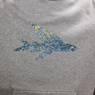 Oceans Legacy Oceans Legacy Fleece Hoodie - Grey - close up