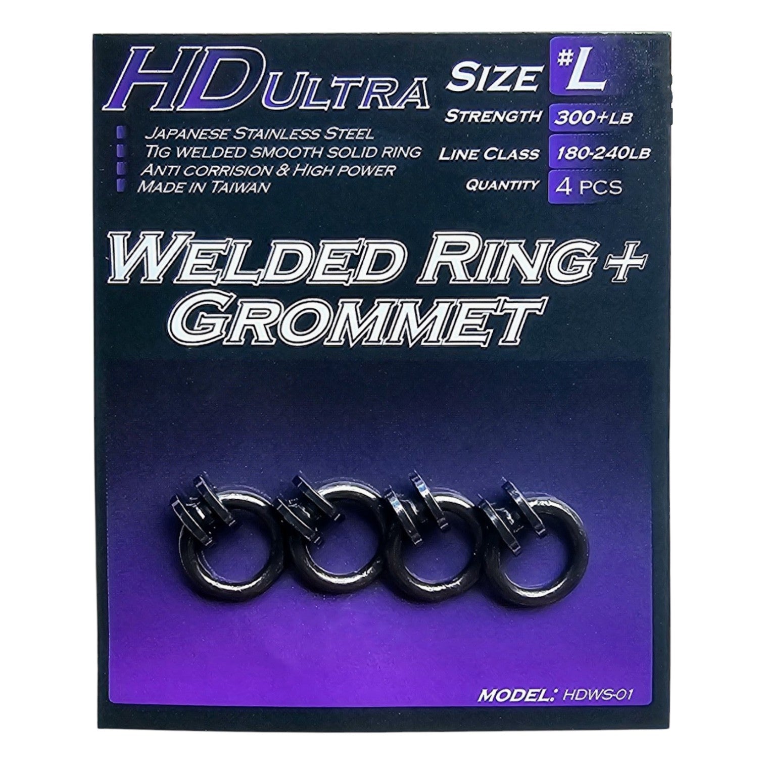 Oceans Legacy HD Ultra Welded Ring And Grommet Large