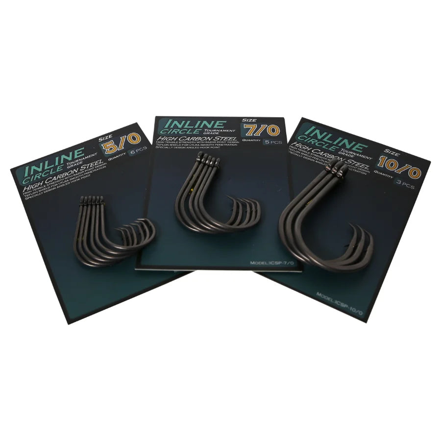 Oceans Legacy Inline Circle Teflon Coated Hooks Cover