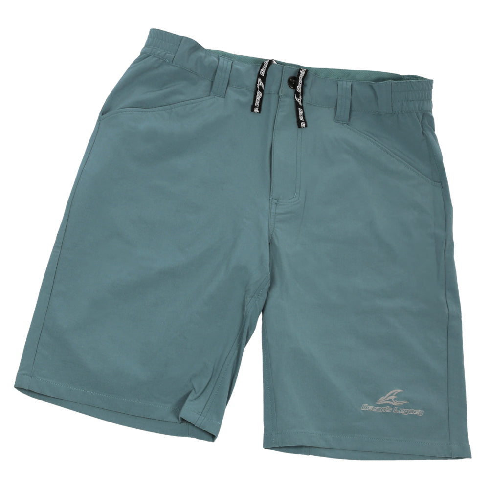 Oceans Legacy Logo Flex Dry Shorts Seafoam Green