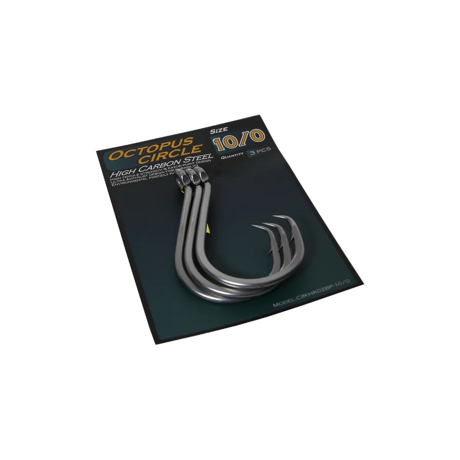 Oceans Legacy Octopus Circle Super Anti Rust Hooks 10/0