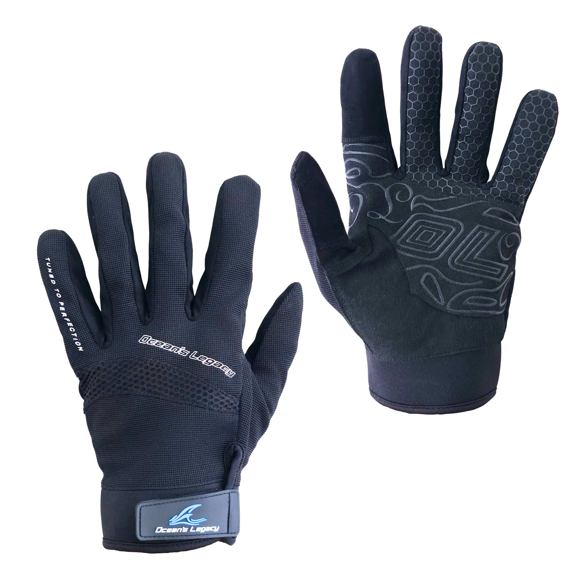 Oceans Legacy Offshore Jigging / Casting Glove Black