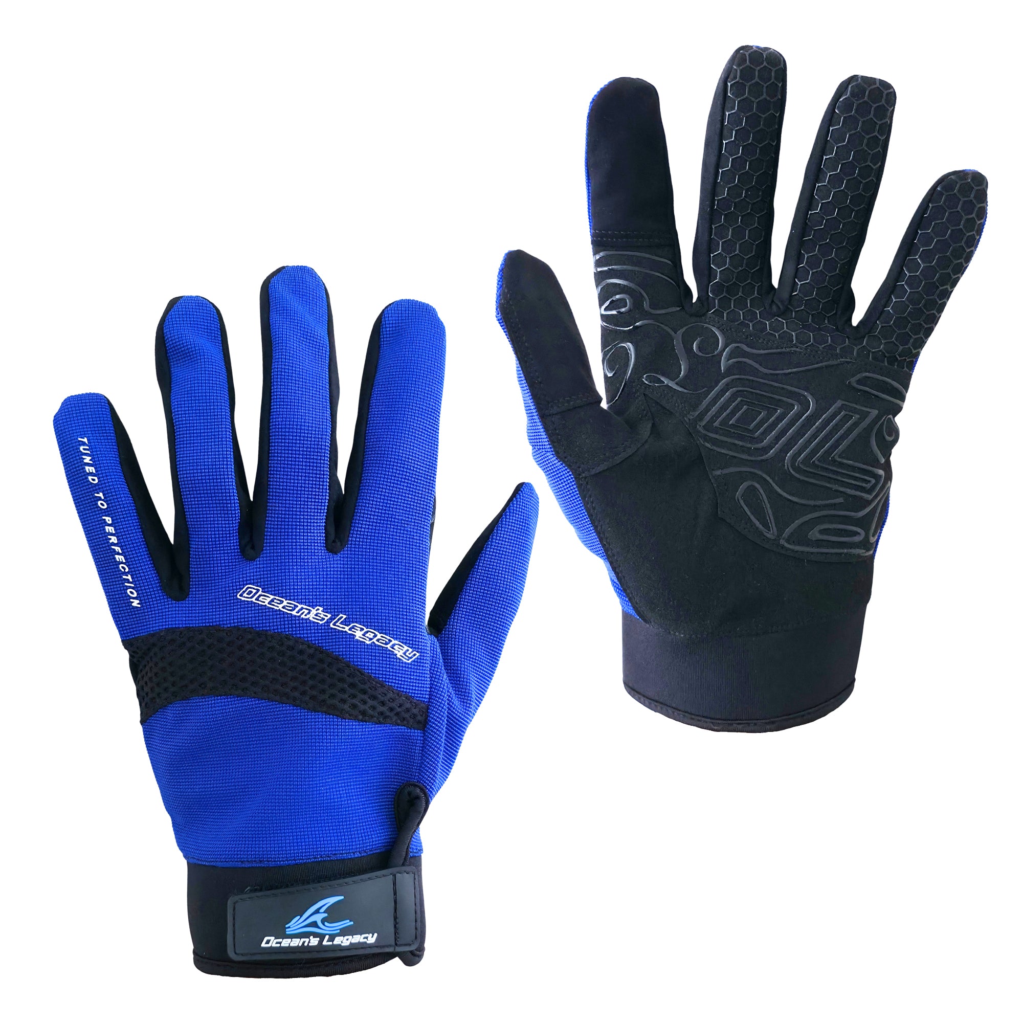 Oceans Legacy Offshore Jigging / Casting Glove Blue