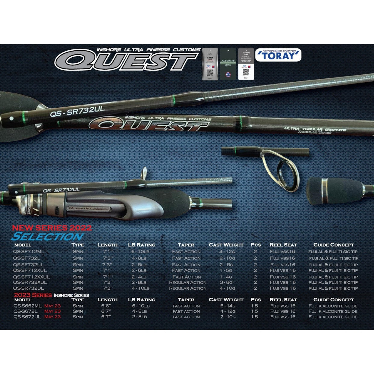 Oceans Legacy Quest Inshore Finesse  Cover