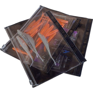 Oceans Legacy Soft Plastic/Rig Pouch Sleeves Filled