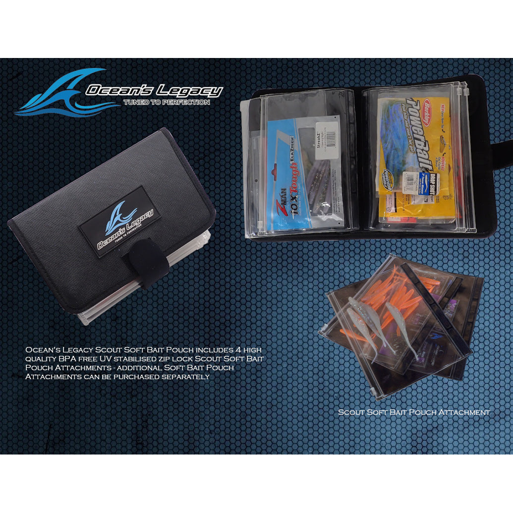 Oceans Legacy Soft Plastic / Rigging Pouch