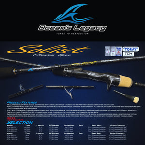 Oceans Legacy Solist Titanium Cover