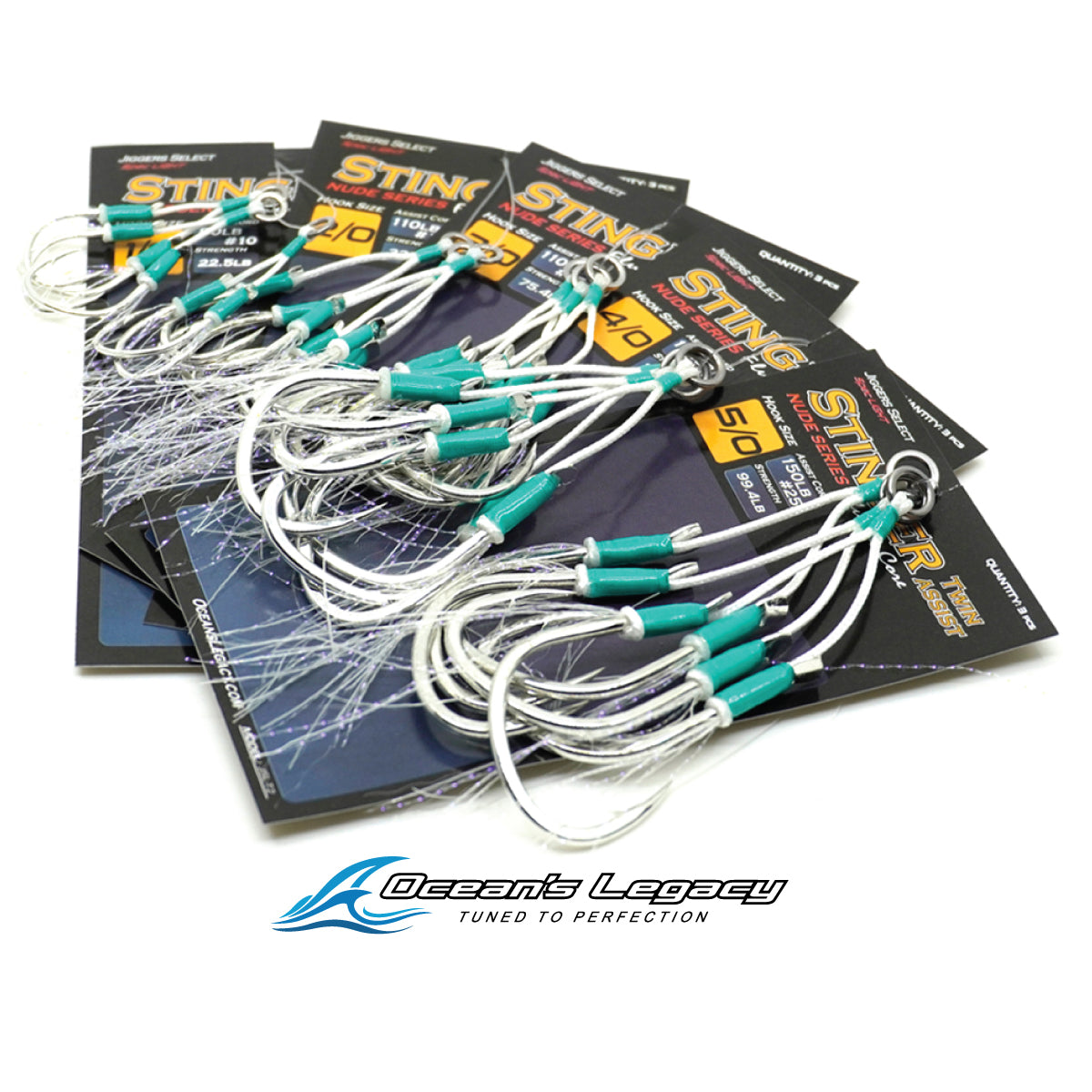 Oceans Legacy Stinger Twin Assist Nude Even Tie Glow Cover