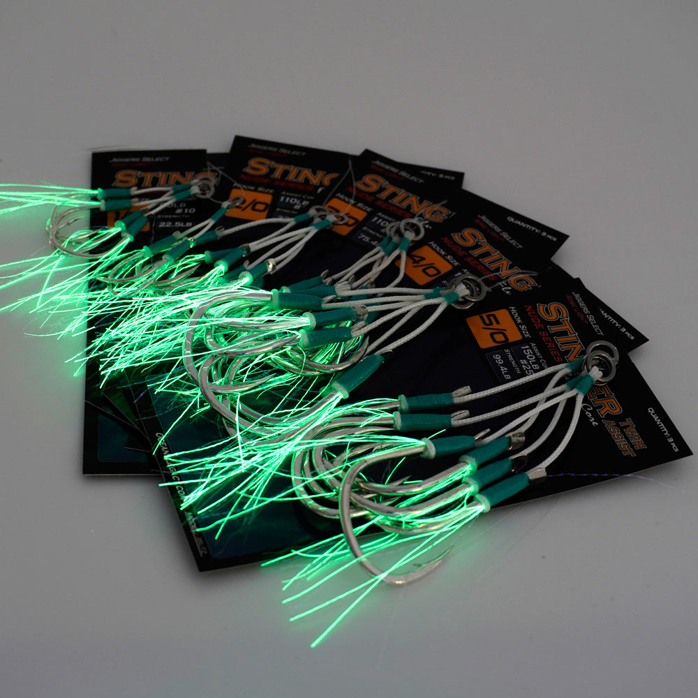 Oceans Legacy Stinger Twin Assist Nude Even Tie Glow Glowing