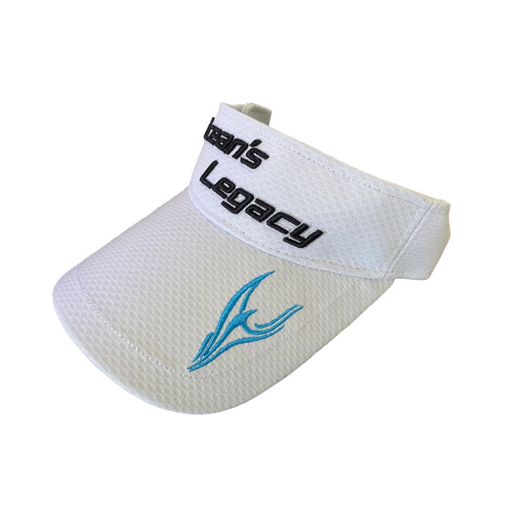 Oceans Legacy Sun Visor White