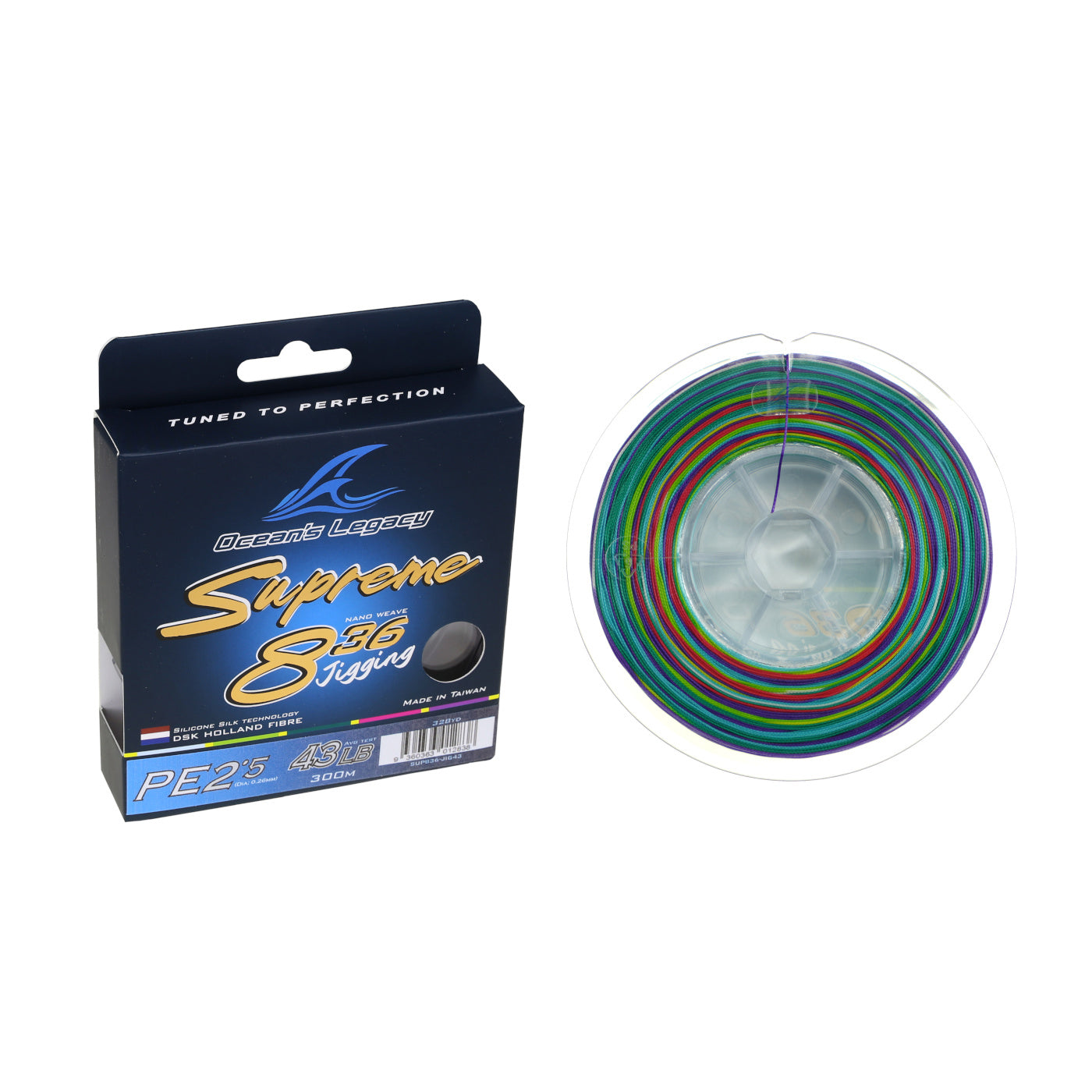 Oceans Legacy Supreme 836 Jigging Multi 300m Cover