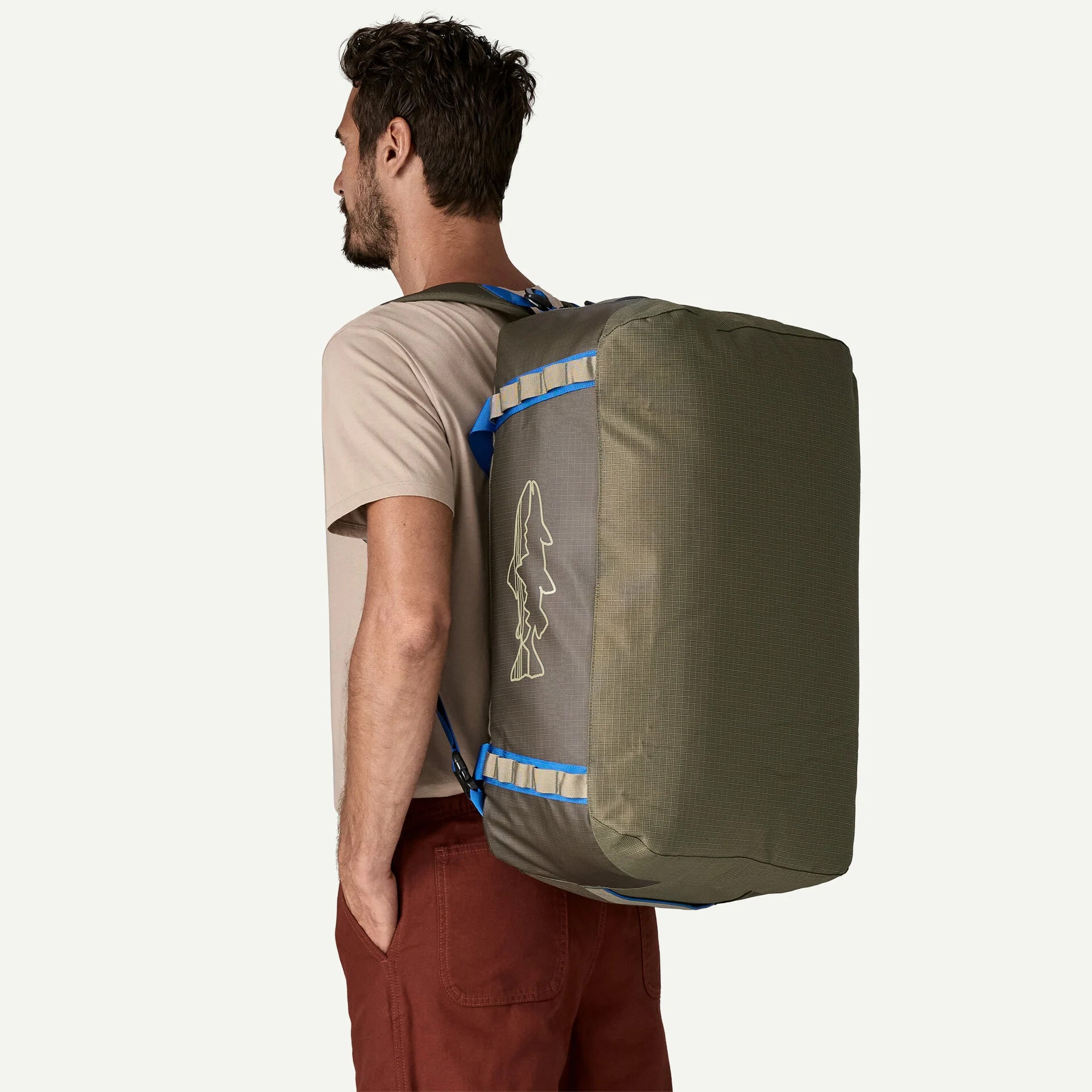 Patagonia Black Hole Duffel 55L Wearing