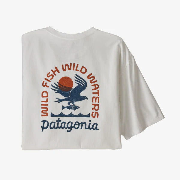 Patagonia Men's Original Angler Organic T-Shirt - White