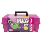 Plano 2100 100pk Tackle Kit Pink Closed