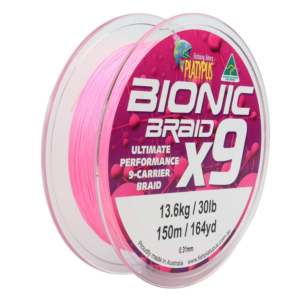 Platypus Bionic X9 Braid 300m - Compleat Angler Nedlands Pro Tackle