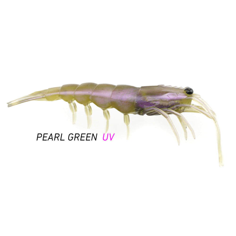 Pro Lure Clone Prawn 62mm Pearl Green UV