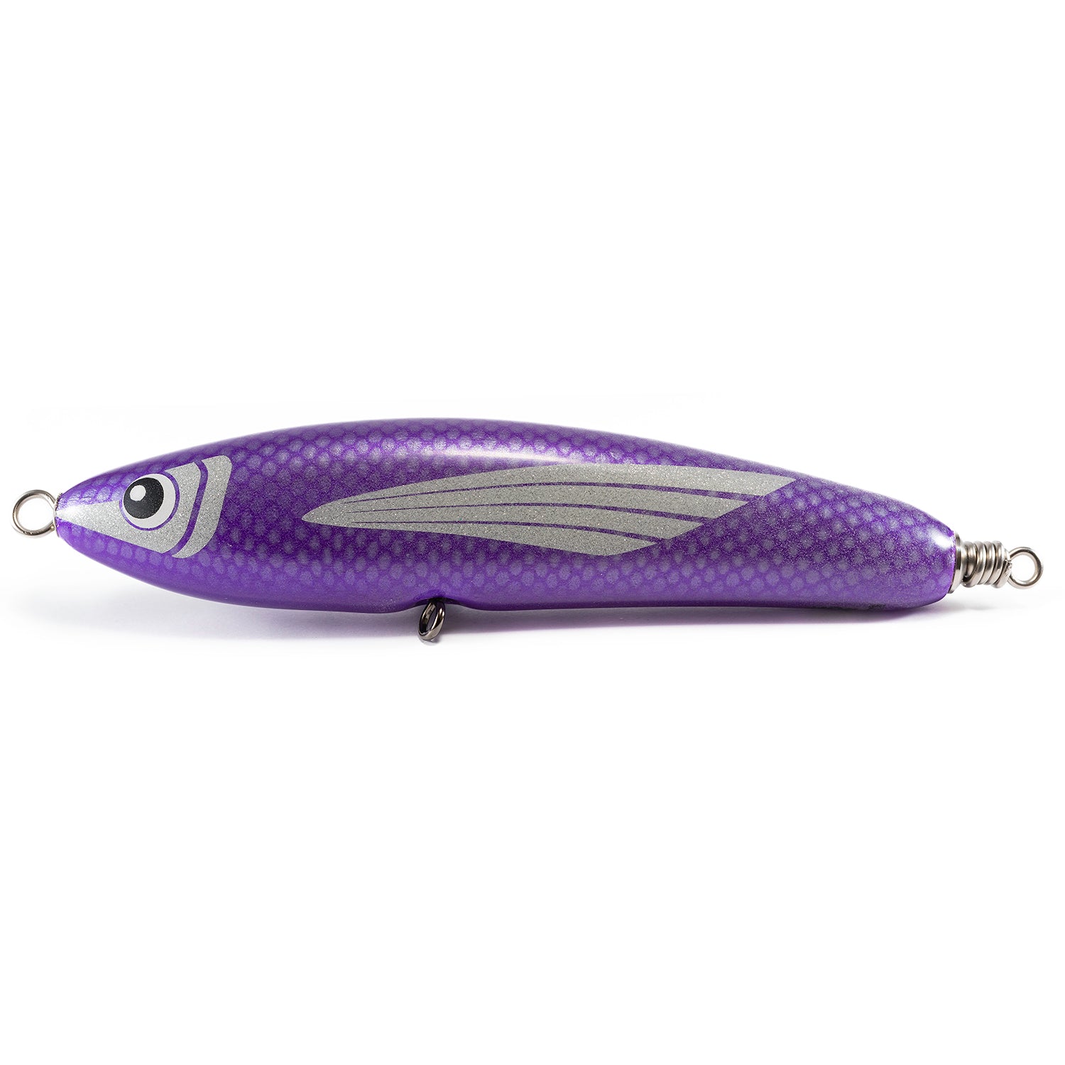 Reaction Lures Diving Scad 110F Purple Scale Wing