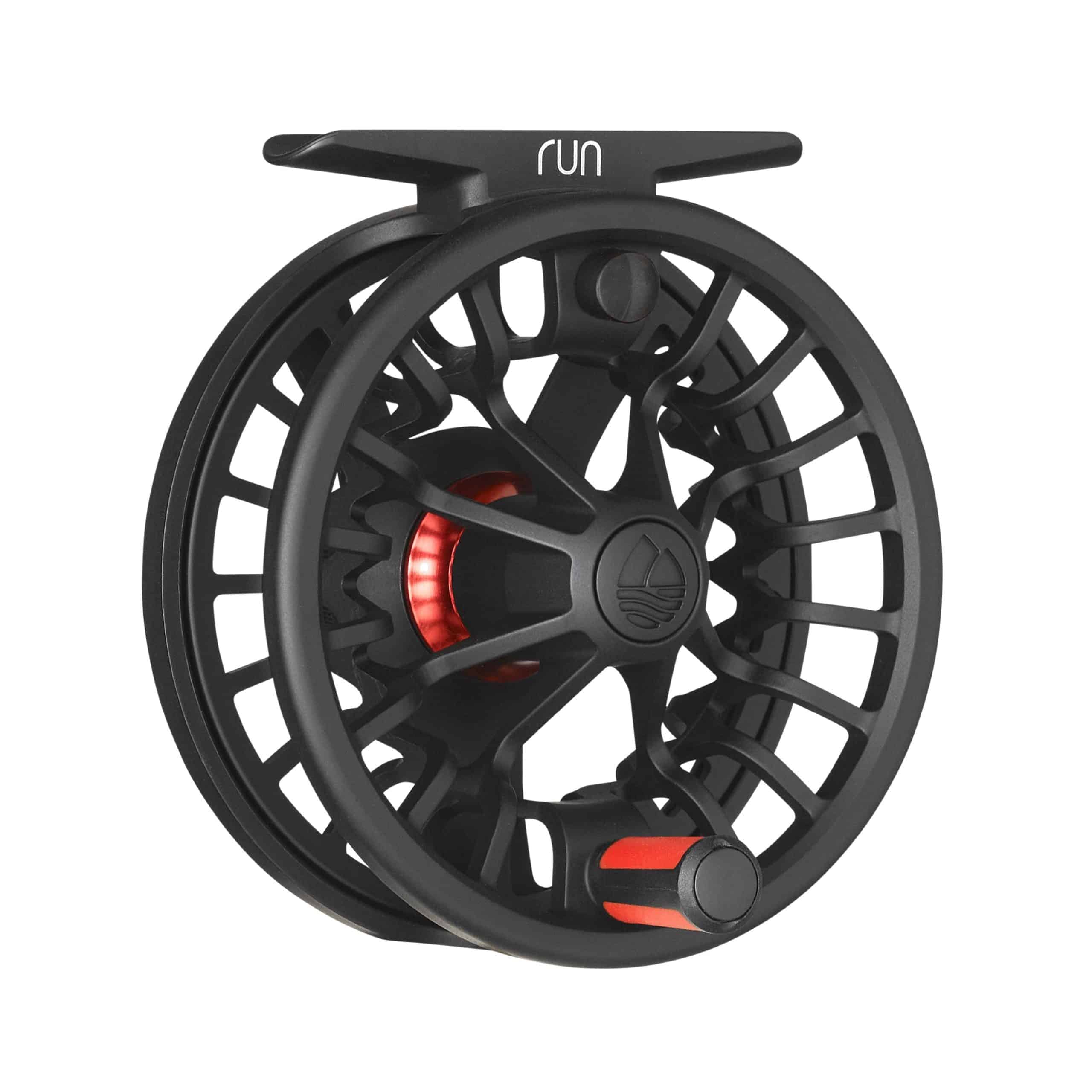 Redington Run fly reel in Black - large arbor fly reel