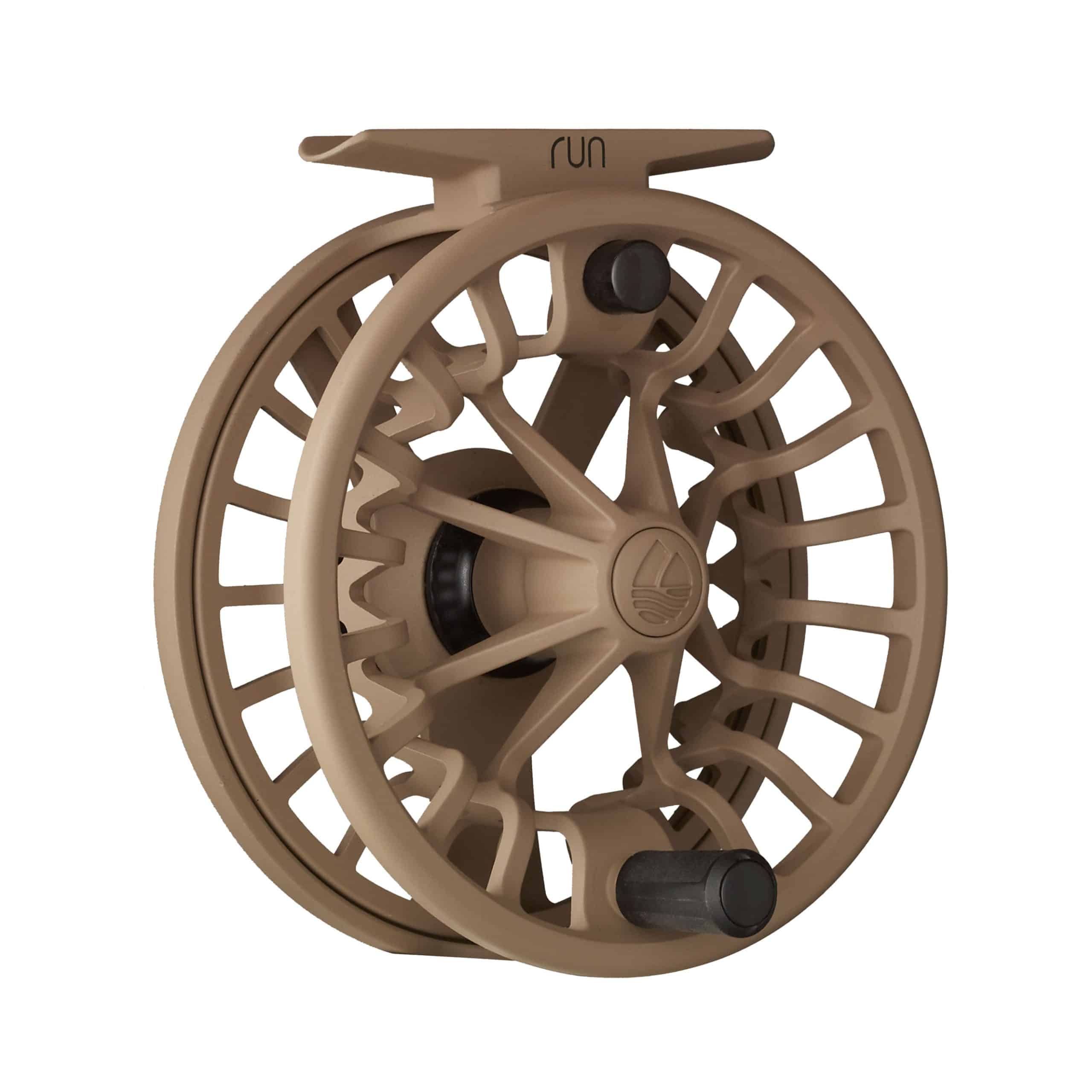 Redington Run fly reel in Sand - large arbor fly reel