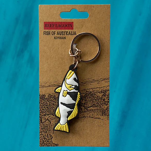 Reef Lagoon Keychain Footballer Coral Trout