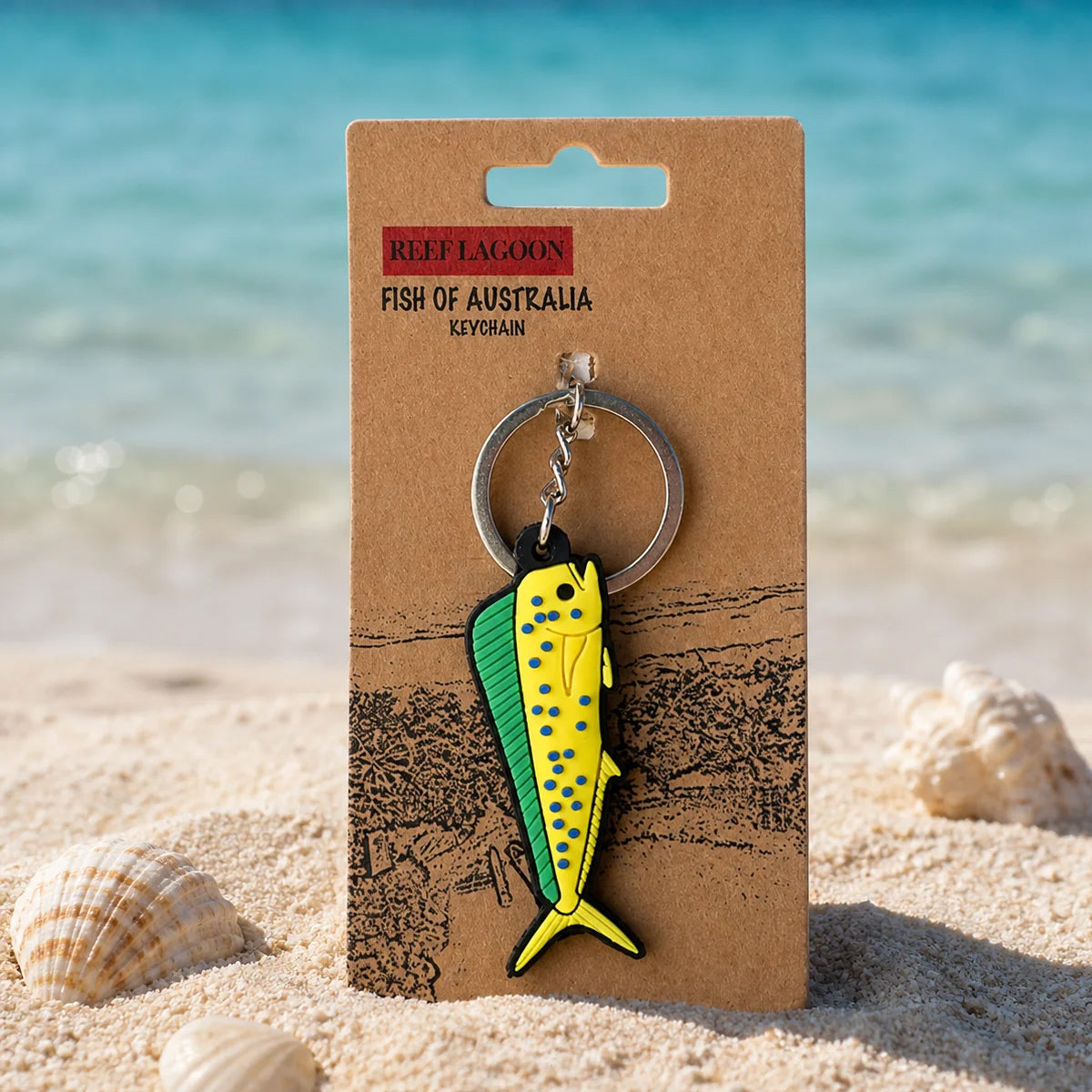 Reef Lagoon Keychain Mahi Mahi